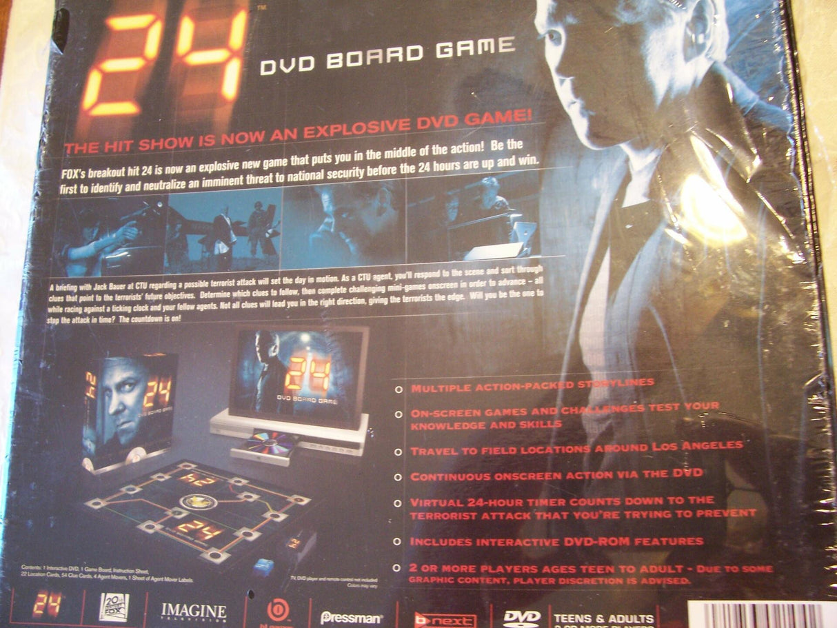 24 DVD Board Game.