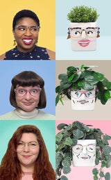 30 Watt Face Plant Novelty Planter 30 Watt