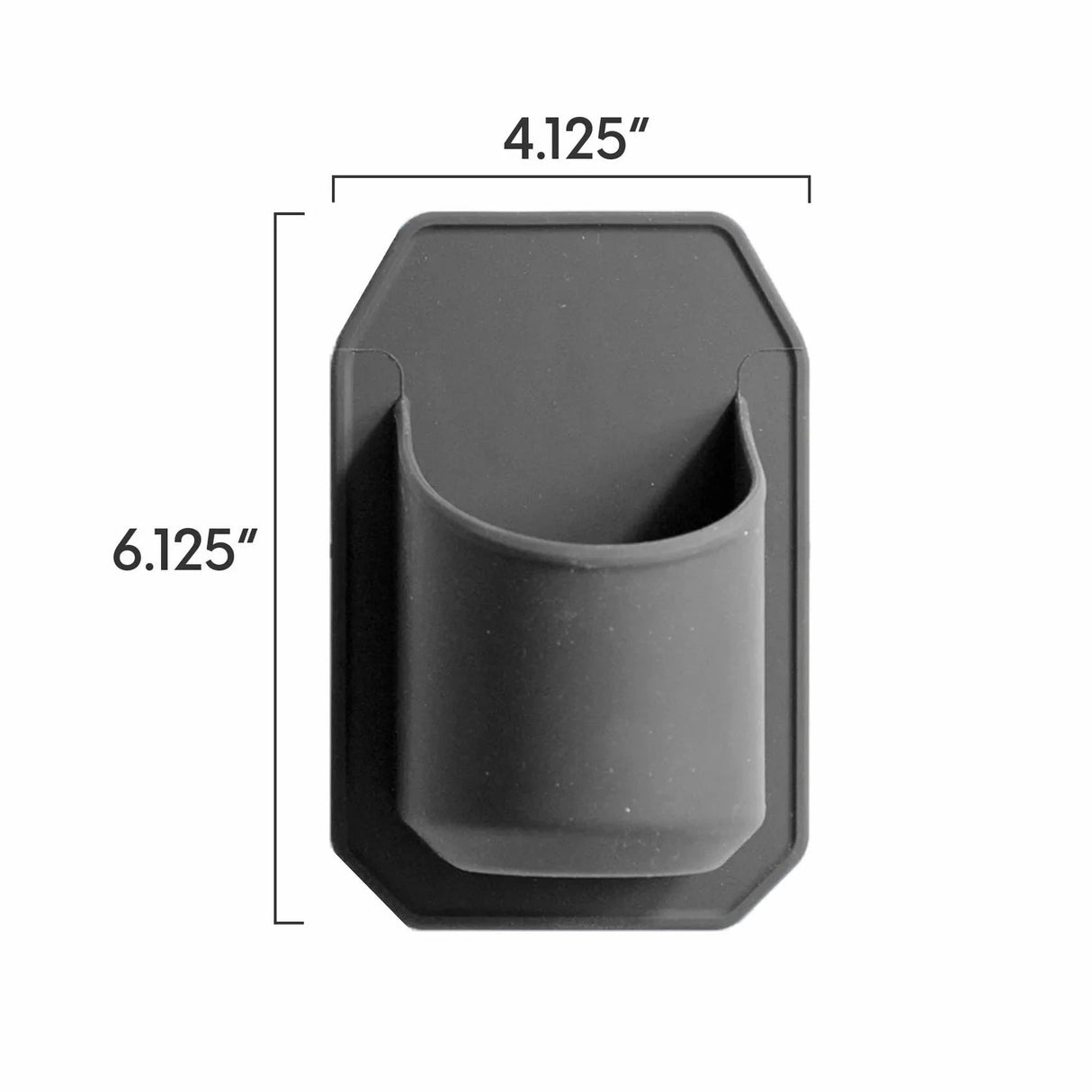 30 Watt Gray Silicone Beer Holder for The Shower.