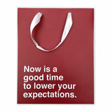 30 Watt "Now is a Good Time" Gift Bag.