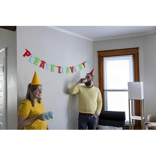 30 Watt "Please Leave By 9" Party Banner