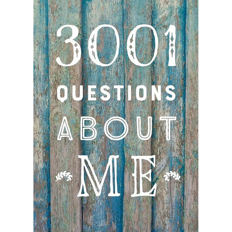 3,001 Questions About Me - Second Edition (Volume 40) (Creative Keepsakes, 40) by Editors of Chartwell Books
