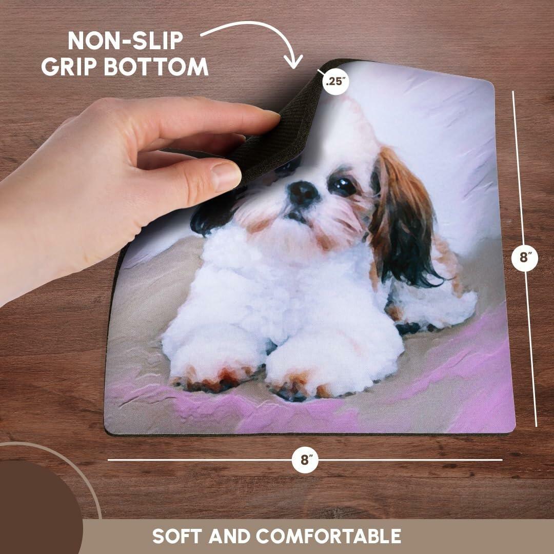 3D Rose Novelty Mouse Pad.
