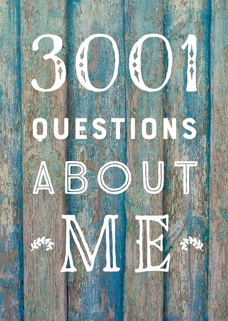 3,001 Questions About Me - Second Edition (Volume 40) (Creative Keepsakes, 40) by Editors of Chartwell Books 