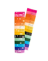 Ban.do Big Plans Sticker Roll with Box Dispenser, Colorful Planner Stickers, Rainbow Colors (Issue 1)