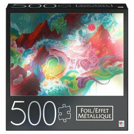 500-Piece Jigsaw Puzzle With Foil Accents For Adults And Kids Ages 8 And Up Radiance