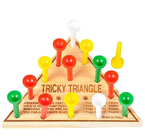 Rhode Island Novelty 4.5" Wooden Triangle Game