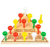 Rhode Island Novelty 4.5" Wooden Triangle Game