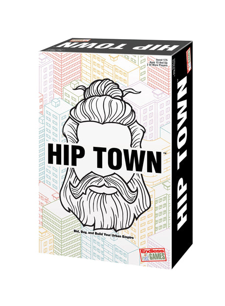Hip Town - The Fun and Fast Paced Game of Trading, Bidding and Building