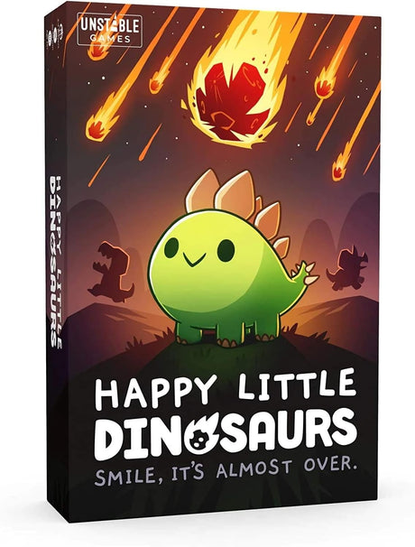 Unstable Games Happy Little Dinosaurs Board Game - open-box condition 