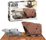Star Wars The Mandalorian Paper Model Kit Razor Crest & Sandcrawler Set