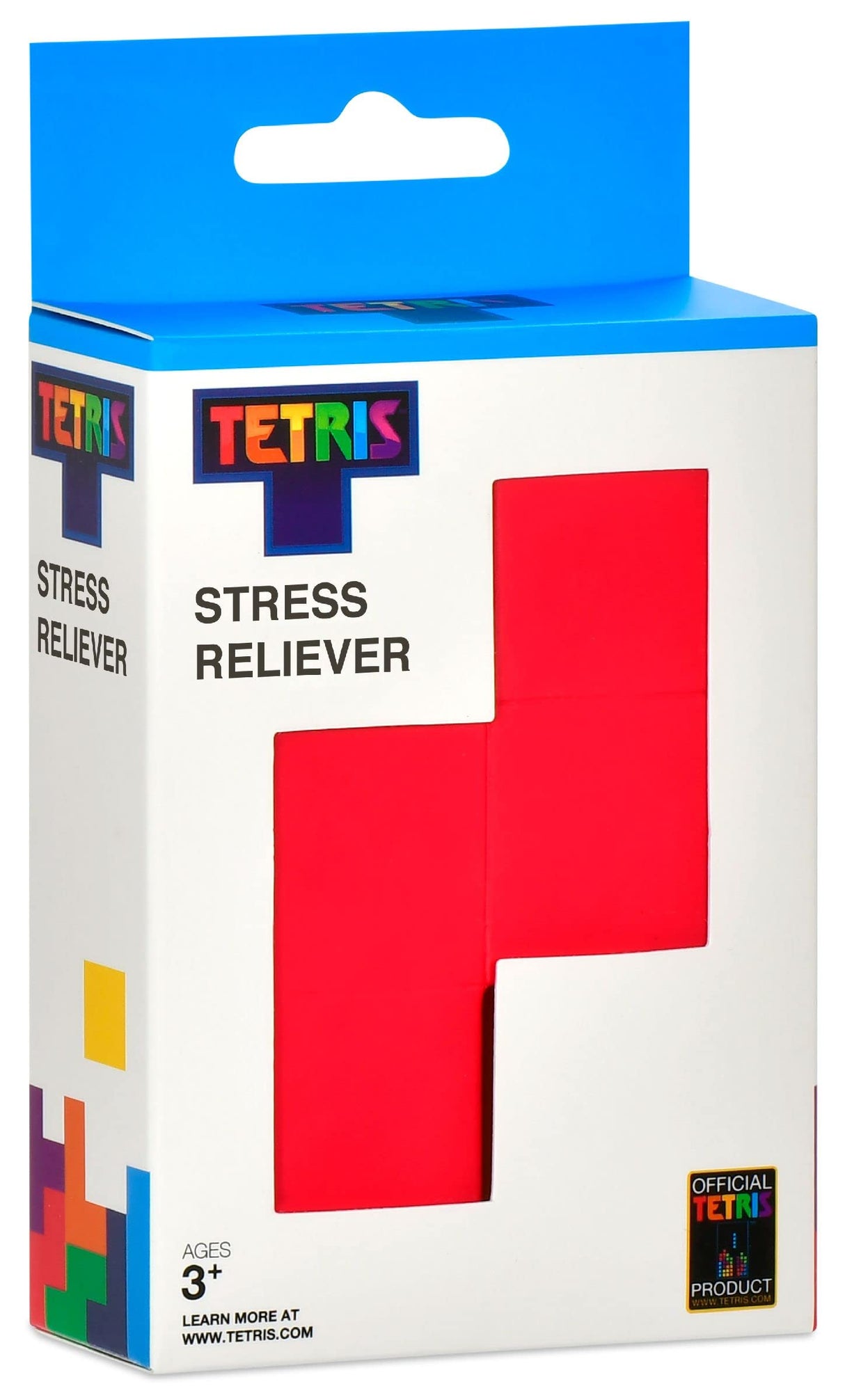 Tetris Squishy Stress Ball - Red