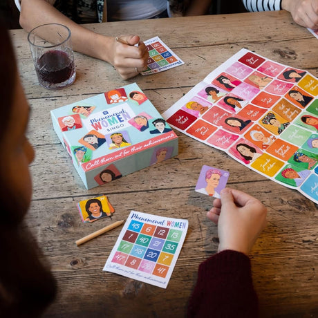 Talking Tables Phenomenal Women Bingo Game
