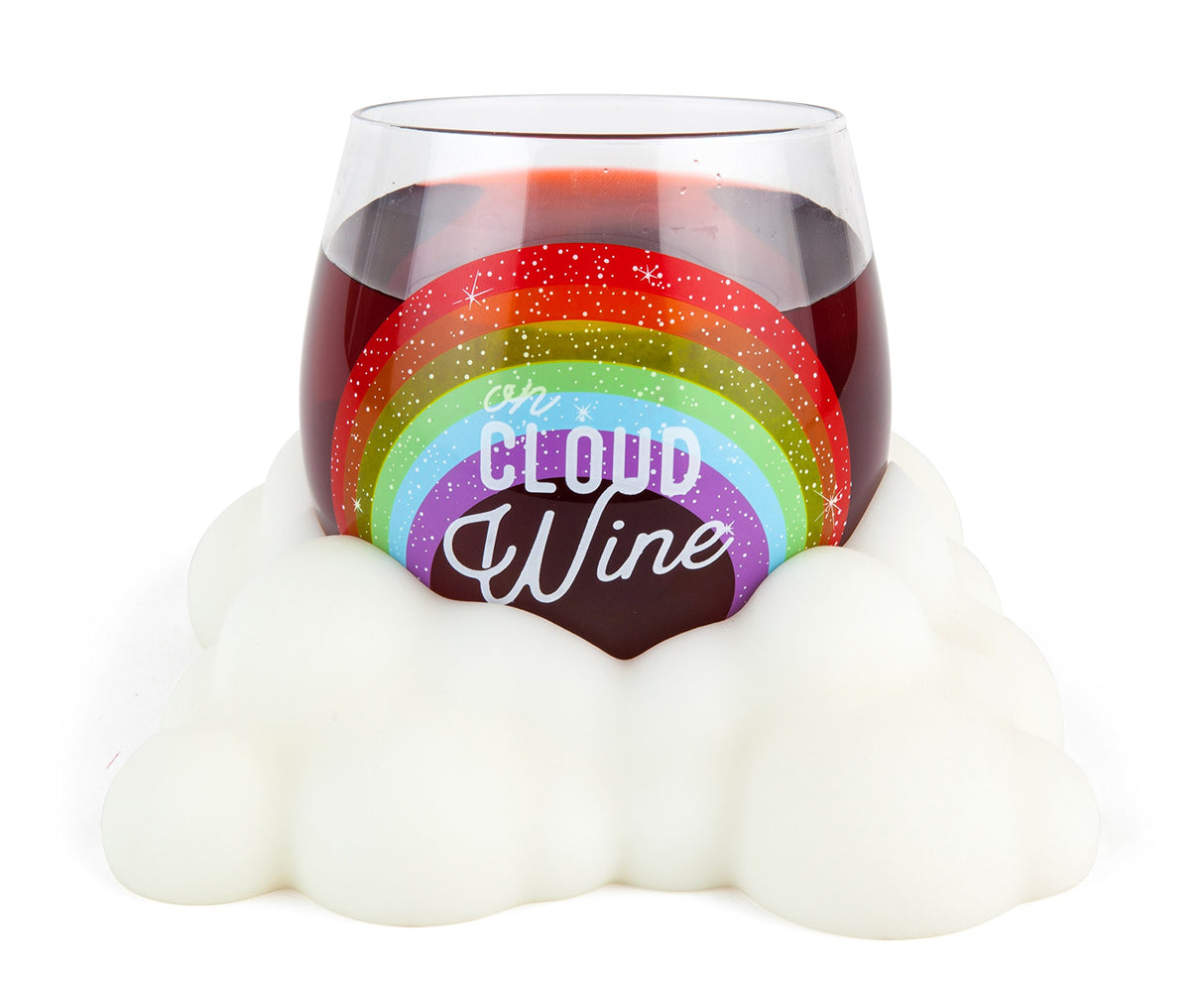 Bigmouth Inc Stemless Wine Glass (On Cloud Wine)