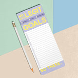 Knock Knock My Legit Goals Make-A-List Pad