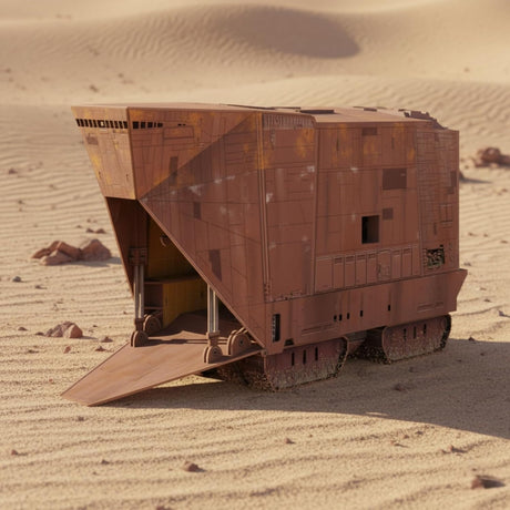 Star Wars The Mandalorian Paper Model Kit Razor Crest & Sandcrawler Set
