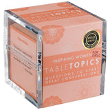 TableTopics Inspiring Women for Girls Question Card Game - 135 Conversation Starter Cards for Young Women to Use in School, with Family at Dinner Table, at Game Nights, & at Sleepovers