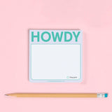 Knock Howdy Sticky Notes, Cute Sticky Notes & Memo Note Pad
