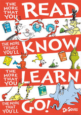 Eureka Dr. Seuss 'The More You Read' Classroom Poster 13x19