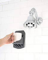 30 Watt JOESKI | Portable Shower Coffee Cup Holder | All Hot Beverages | Patented Silicone Grips Any Shiny Bath Surface 