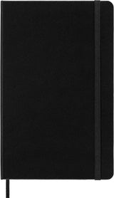 Moleskine Classic Notebook, Large, Ruled, Black, Hard Cover (5 x 8.25) 