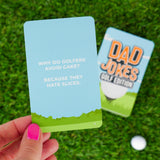 Gift Republic Dad Jokes Golf Edition - 100 Dad Joke Cards - Funny Golf Jokes, Word Games and One Liners