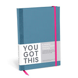 Knock Knock You Got This Productivity Journal (Blue) - A 6-Month Productivity Tracker Dot-Grid Journal