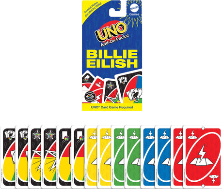 UNO Billie Eilish Add-On Pack Card Game