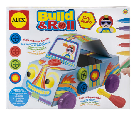 ALEX Toys Craft Build & Roll Car