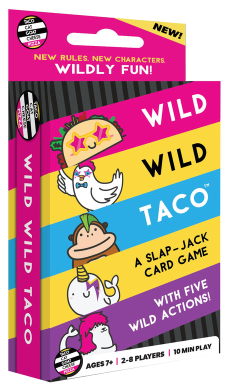 Wild, Wild Taco – by Taco Cat Goat Cheese Pizza, Family Party Game