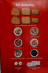 Holiday Create-A-Treat E-Z Build Gingerbread Houses Cookie Kit-  2 Pack 