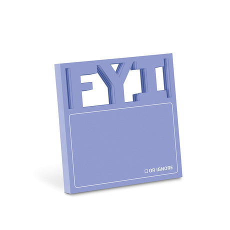 Knock Knock Fyi Diecut Sticky Notes