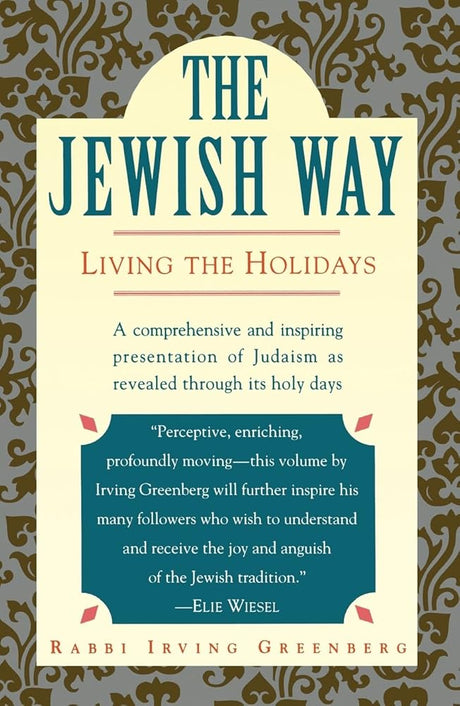 The Jewish Way: Living the Holidays cover image