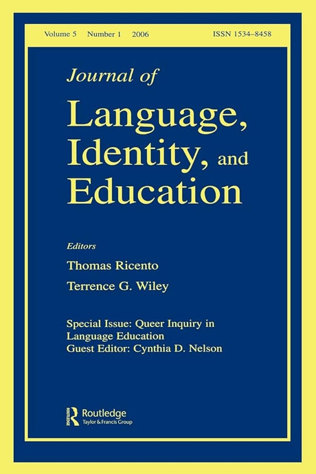 Queer Inquiry In Language Education Jlie V5#1 (Journal of Language, Identity, and Education) cover image