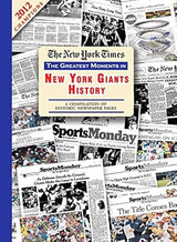 New York Times Greatest Moments In Giants History Book cover image