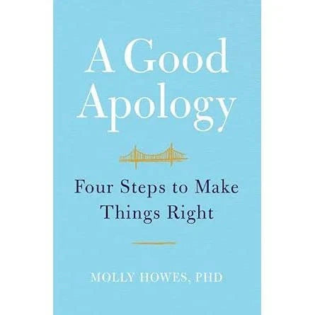 A Good Apology: Four Steps to Make Things Right.