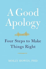 A Good Apology: Four Steps to Make Things Right.