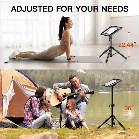 AMADA Projector Stand, Laptop Stand with Adjustable Height 22 to 36 inch