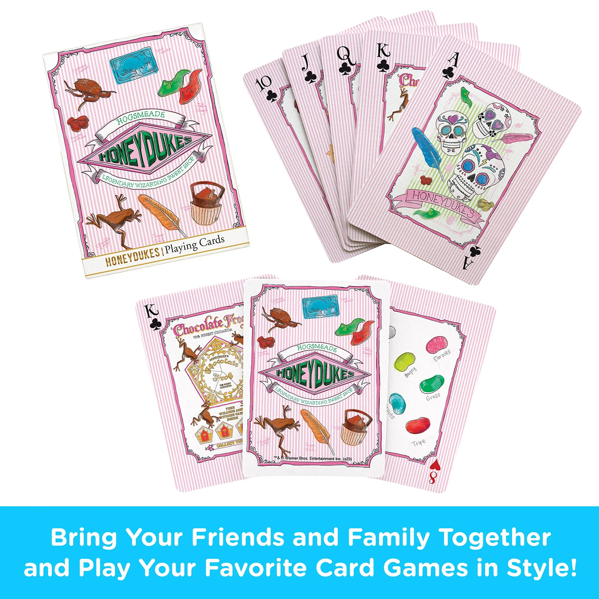 AQUARIUS Harry Potter Honey Dukes Playing Cards.