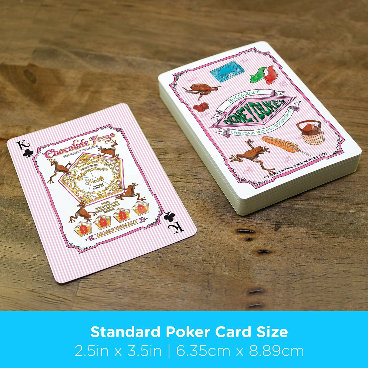 AQUARIUS Harry Potter Honey Dukes Playing Cards.