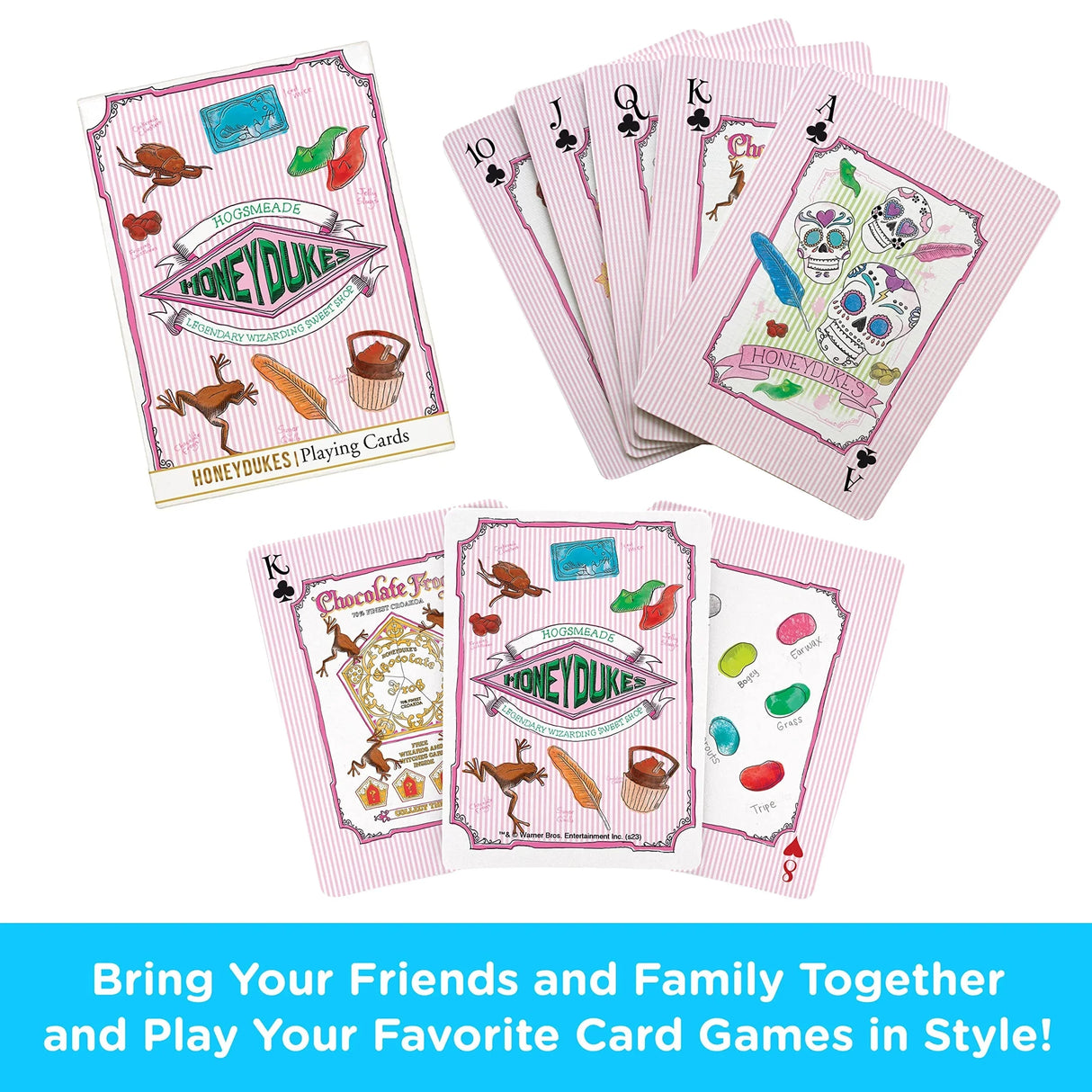 AQUARIUS Harry Potter Honey Dukes Playing Cards.