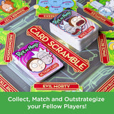 Aquarius Rick & Morty Card Scramble Board Game