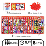 AQUARIUS - Rudolph the Red-Nosed Reindeer Family Bingo Game.