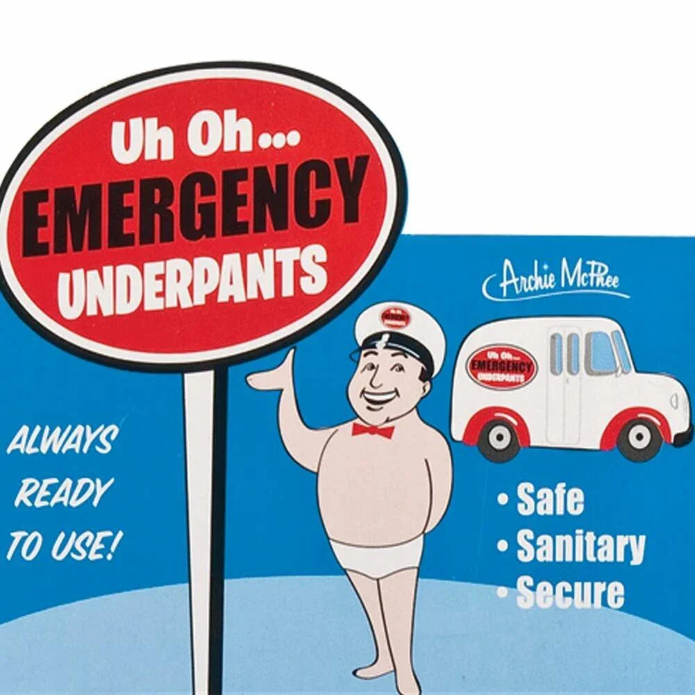 Accoutrements Emergency Underpants.
