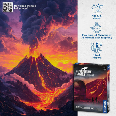 Adventure Games: The Volcanic Island.