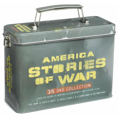 America: Stories of War 36 DVD Collection - open box condition