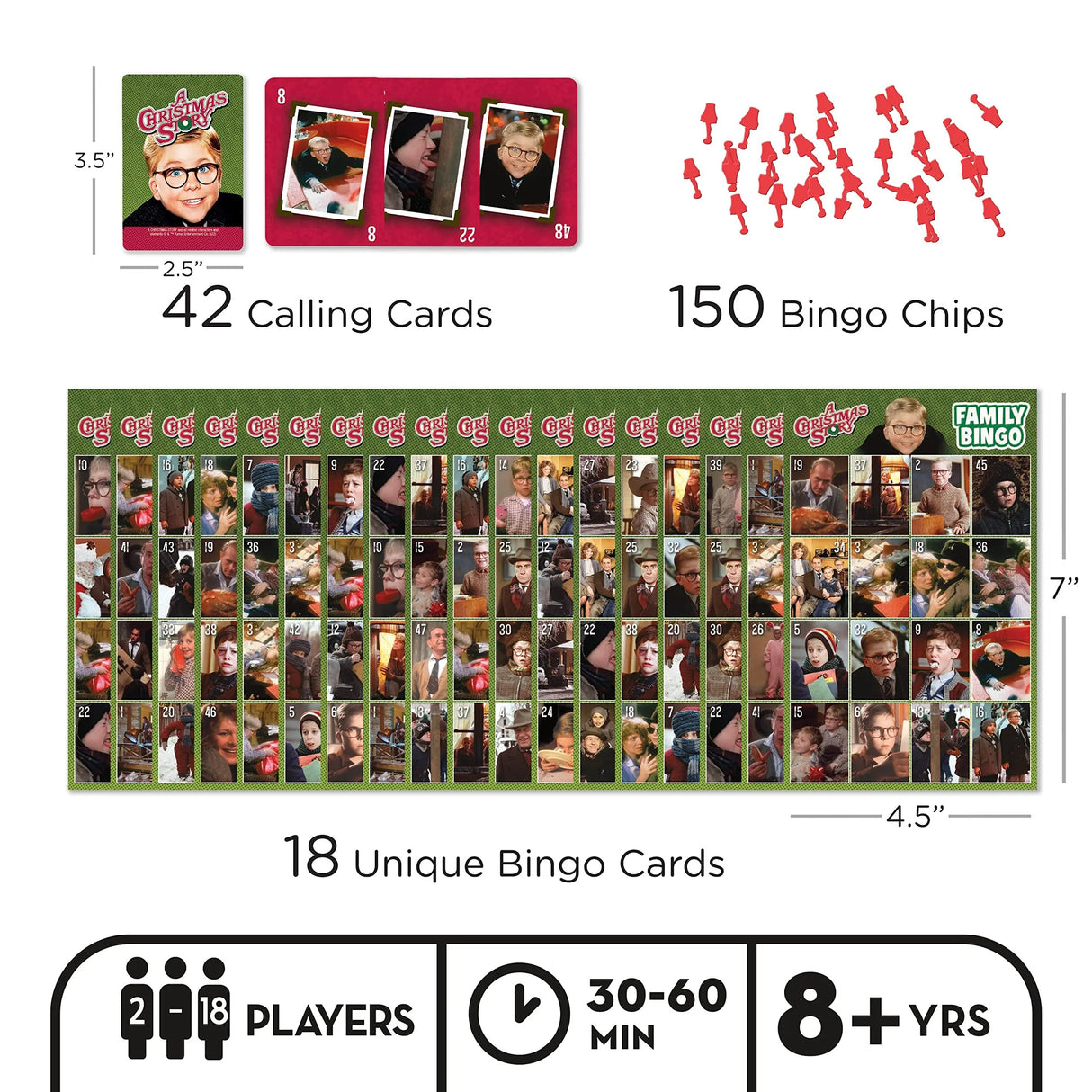 Aquarius - A Christmas Story Family Bingo Game