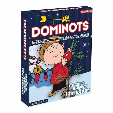 Aquarius Charlie Brown Dominots Game.