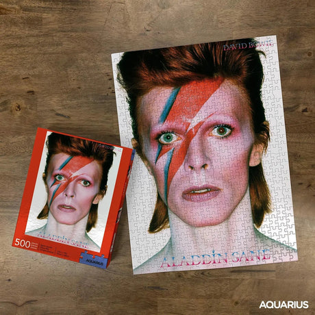 Aquarius David Bowie Aladdin Sane Puzzle (500 Piece Jigsaw Puzzle) - Glare Free - Precision Fit - Officially Licensed David Bowie Merchandise &