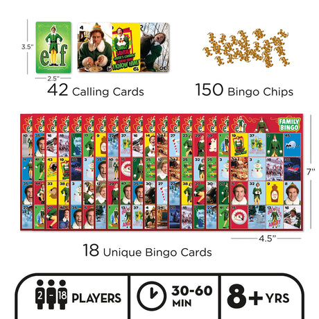 Aquarius - Elf Family Bingo Game